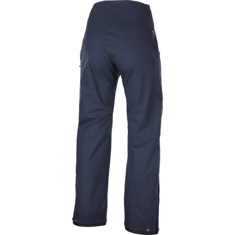 Calça De Esqui Salomon Outpeak GTX 3L Feminino Azul Marinho | PT D29317